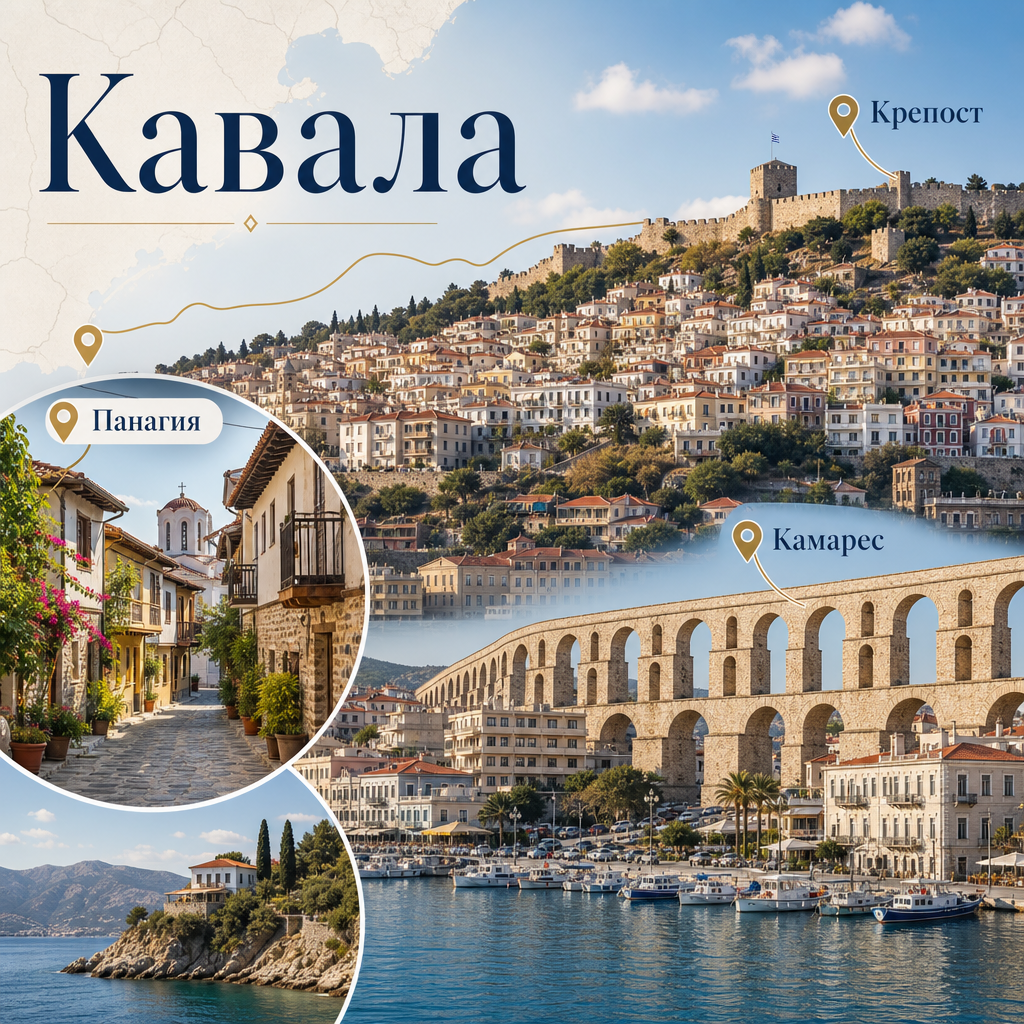 Забележителности в Кавала: 7 емблематични места, които си заслужава да посетите