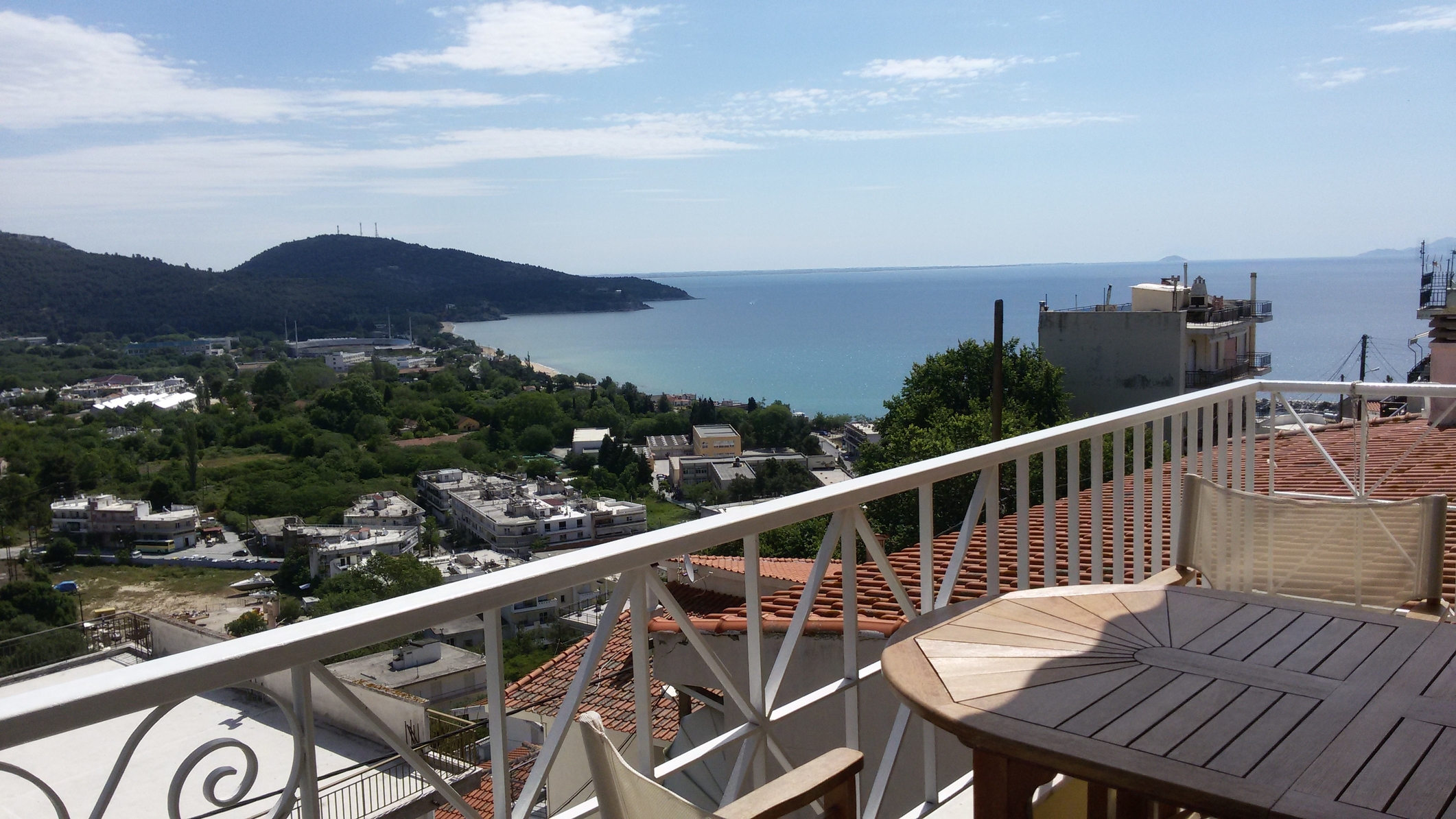 Морска гледка в Кавала