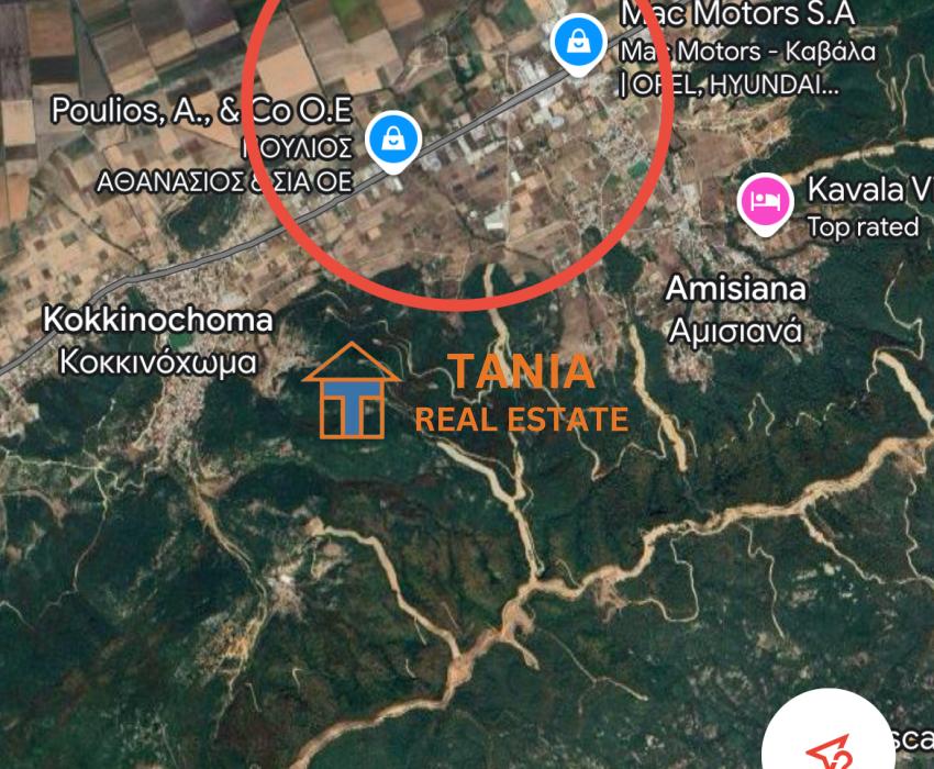 Земи за продажба в Кокинохома, Елефтеруполи