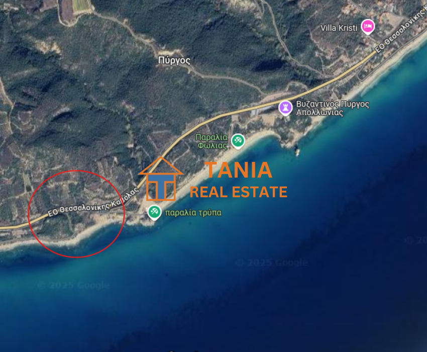 Земя за продажба в Пиргос, Елефтерес