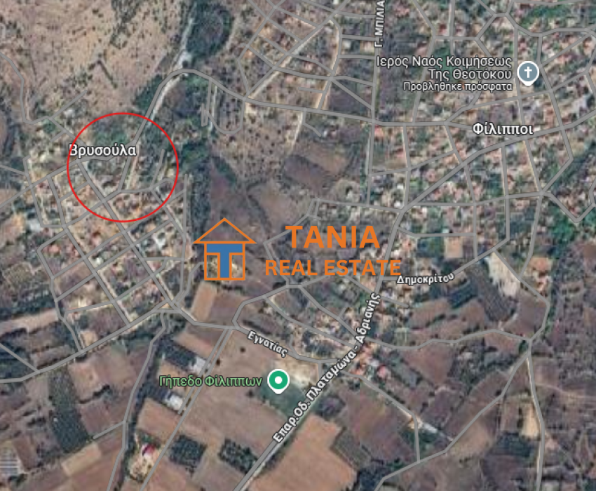 Парцел за продажба във Филипи, Кавала