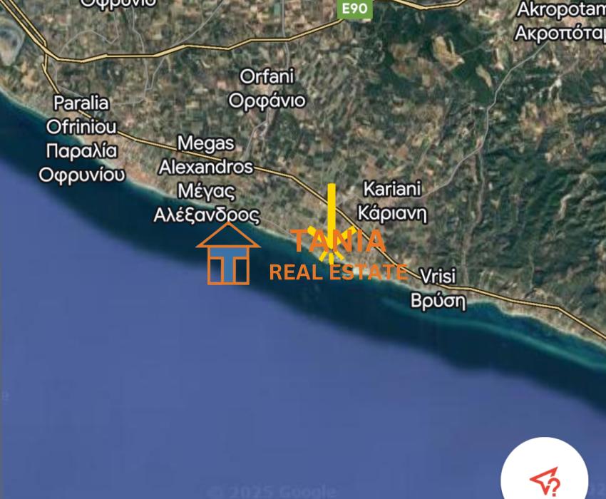 Продава се земя в Паралиа Кариани, Кавала