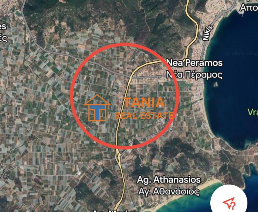 Земя за продажба в Елефтерес, Неа Перамос