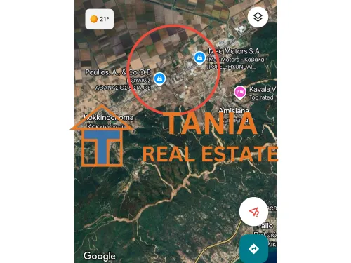 Земи за продажба в Кокинохома, Елефтеруполи