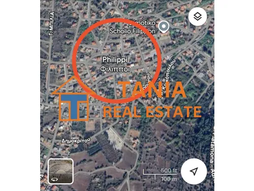 Продава се парцел във Филипи, Кавала