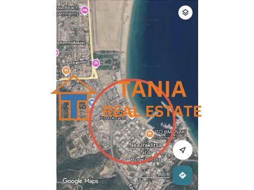 Парцел за продажба в Неа Ираклица